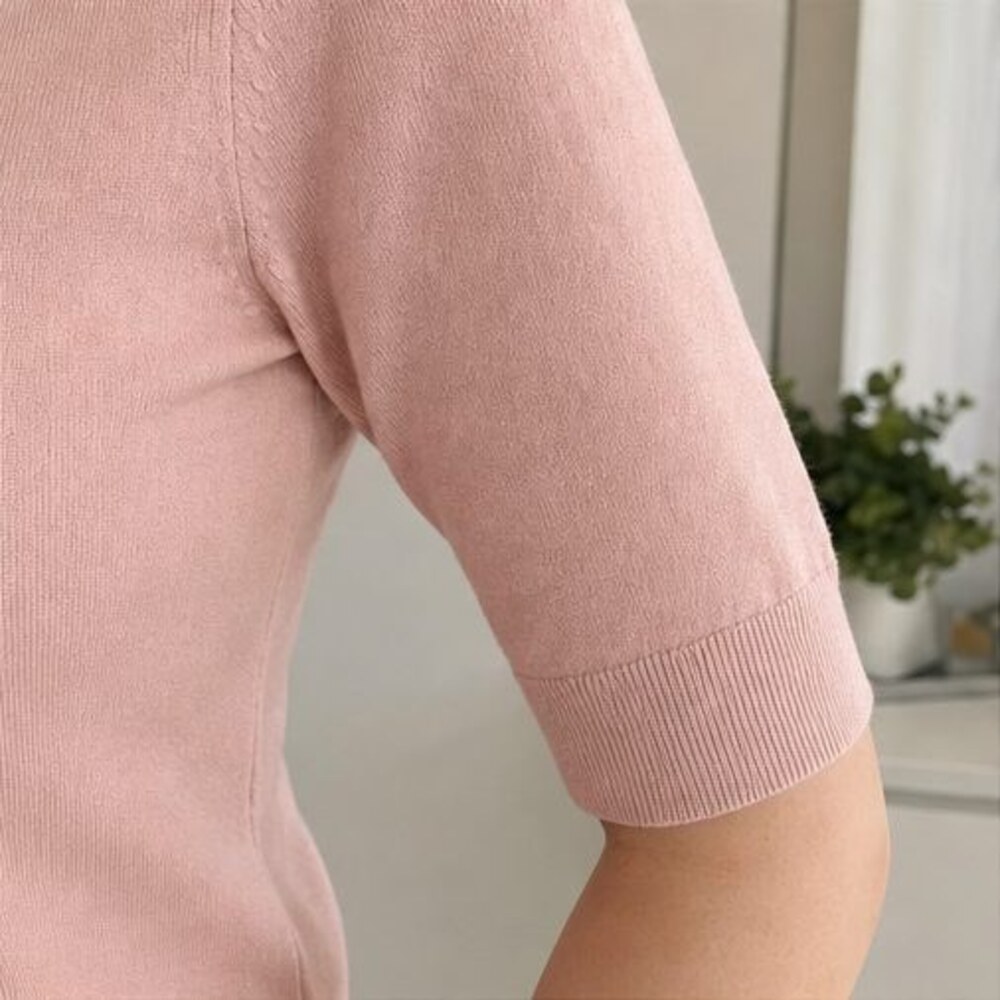 Gray Ruffle Blouse - Picture 5 of 6
